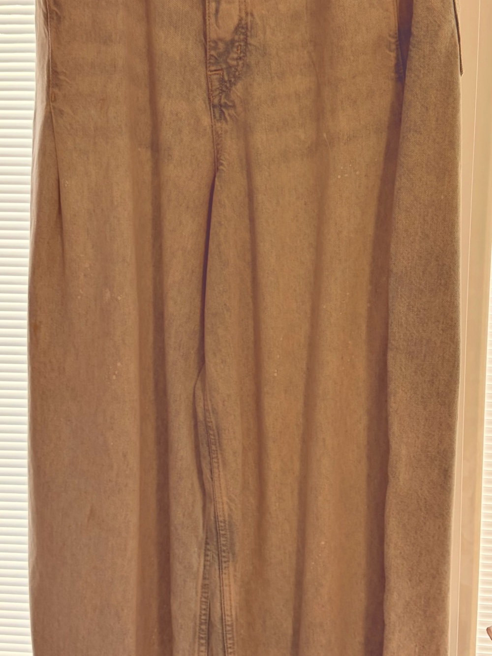 NWT Free People We the Free Old West Slouchy Wide Leg Jeans Sz33 - Picture 2 of 5